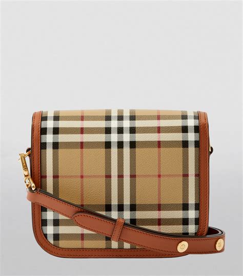 burberry check canvas crossbody bag|burberry elizabeth crossbody bag.